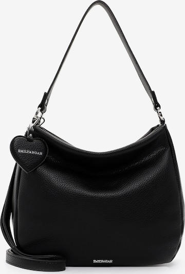 Sutraukiama rankinė 'Enie' iš Emily & Noah, spalva – juoda, Prekių apžvalga