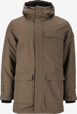 Whistler Outdoor jacket 'Siberia' in Brown: front