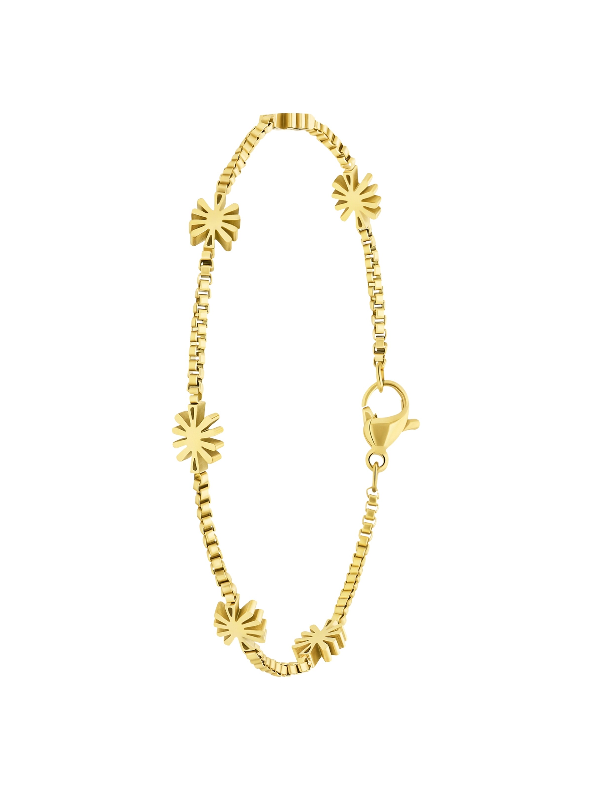 Bracelet Lucardi en or : devant