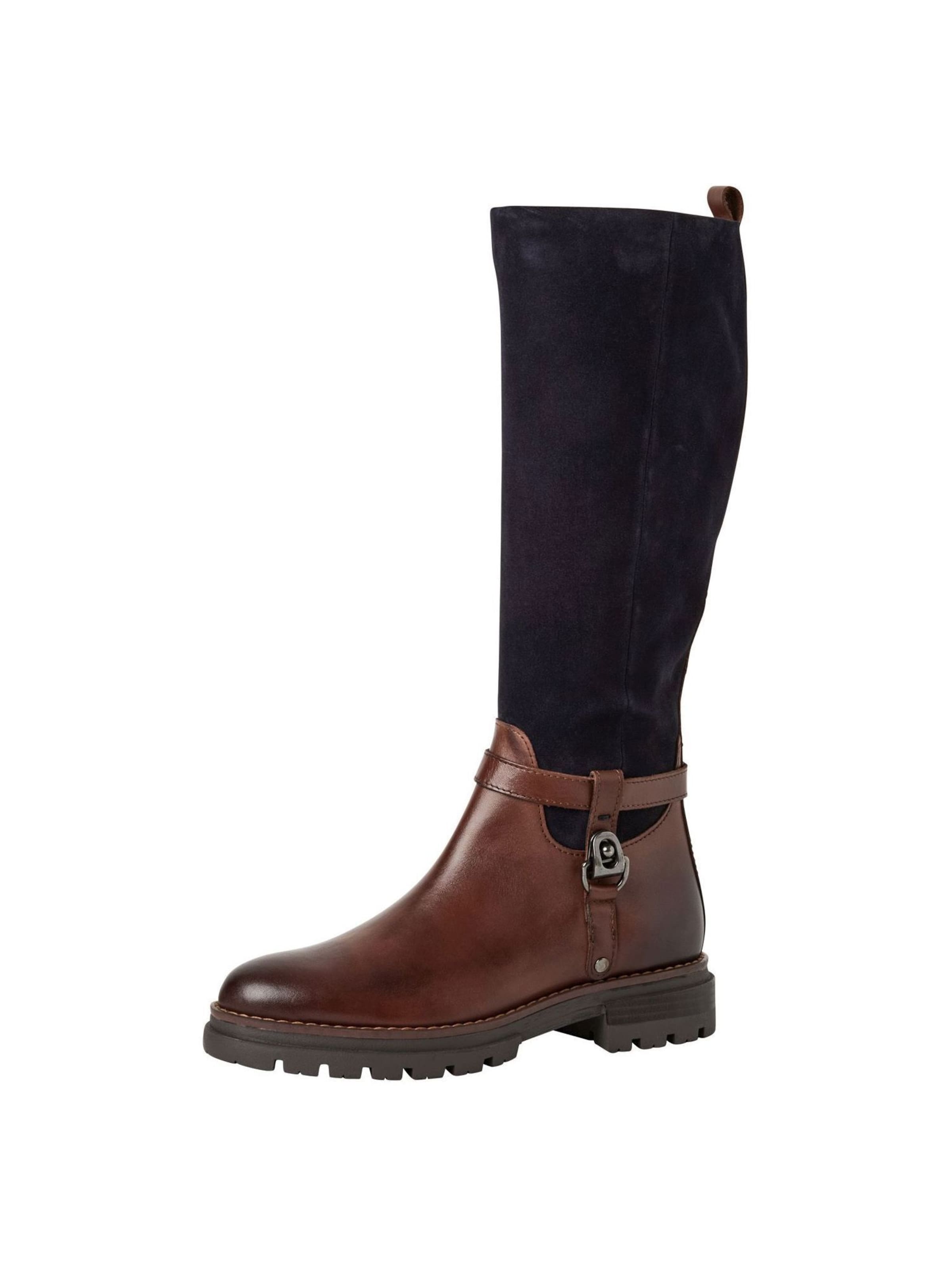 Bottes MARCO TOZZI en marron : devant