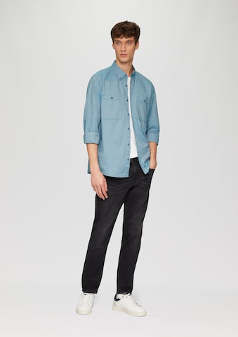 Coupe regular Chemise s.Oliver en bleu