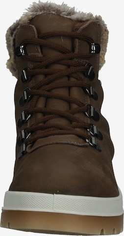 IMAC Lace-Up Ankle Boots in Brown