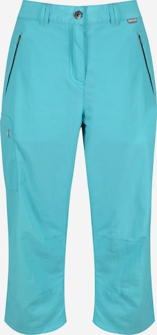 REGATTA Regular Outdoor Pants 'Active Chaska' in Blue: front