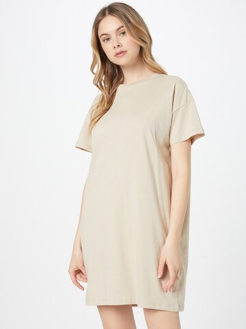 VERO MODA - Vestido talla grande 'Pia' en beige: frente