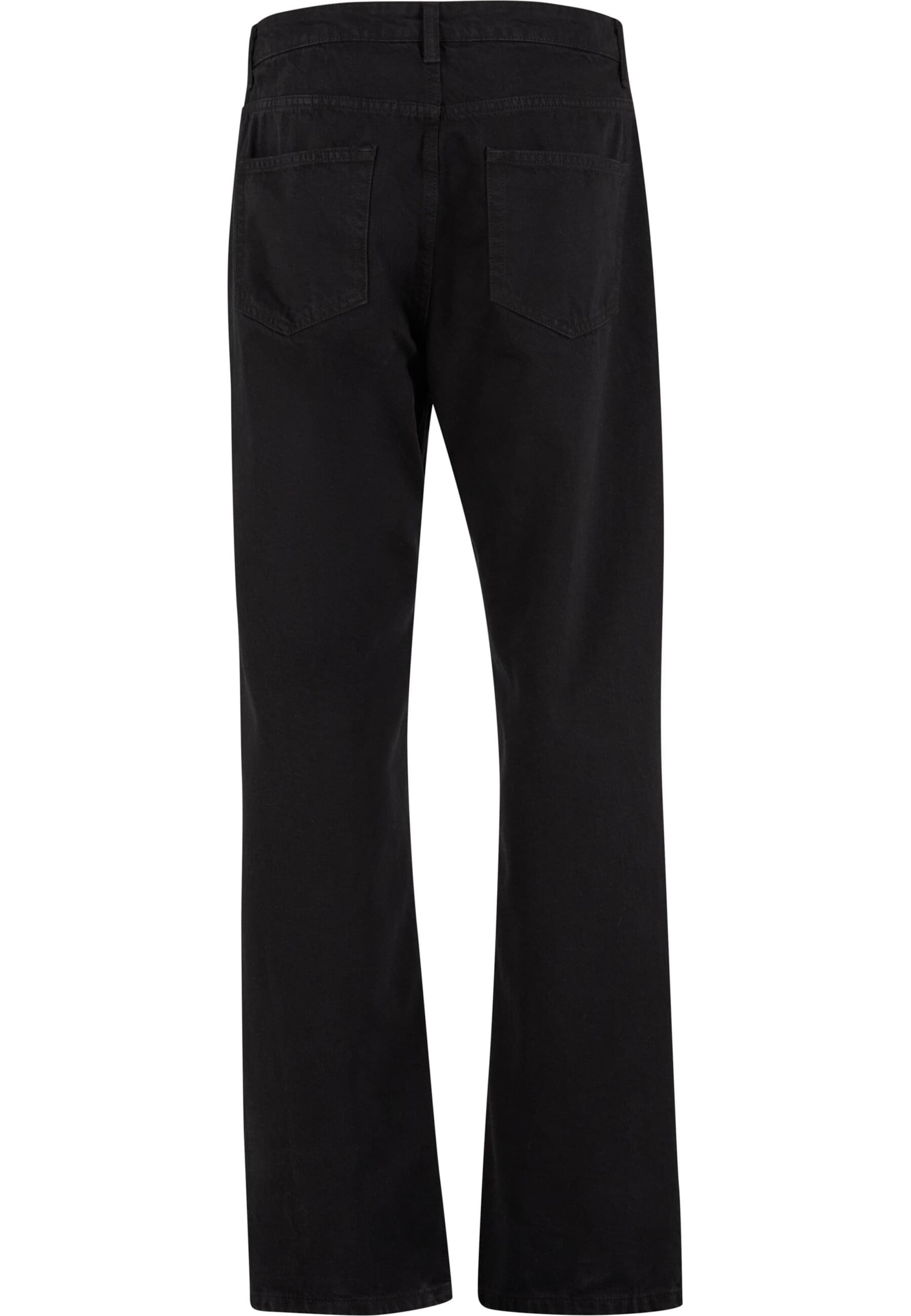 DEF Loosefit Jeans 'Kant' i sort