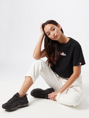 ELLESSE Majica 'Fireball' | črna barva