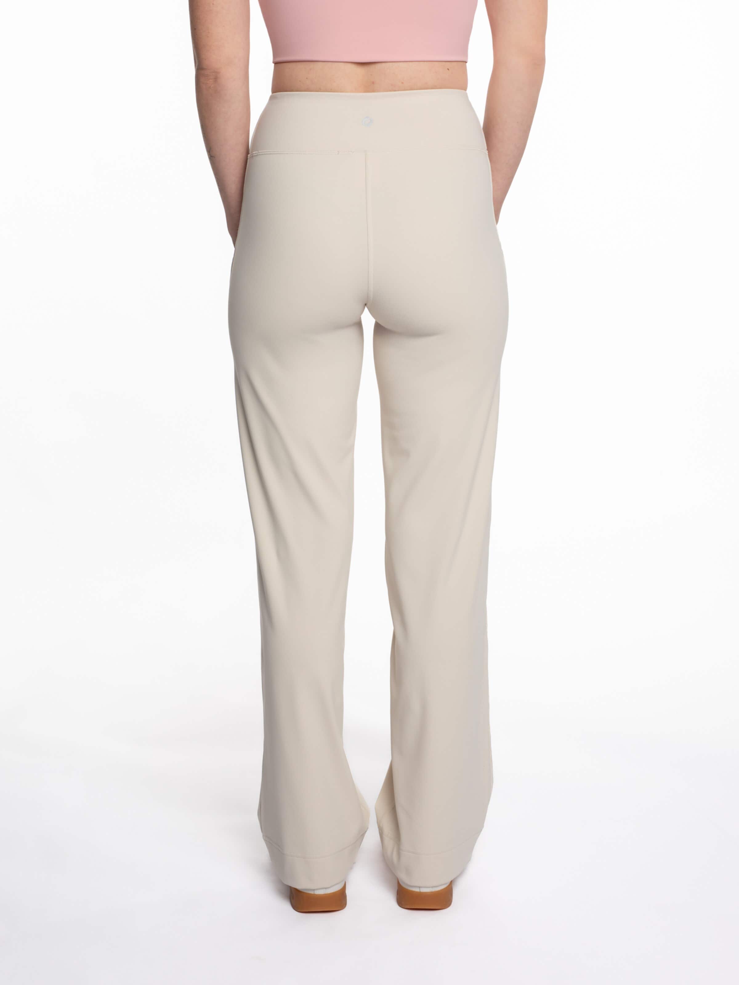 mymotus Wide leg Sports trousers 'Damen Sporthose , myotus® ladies jazzpant YW101' in White