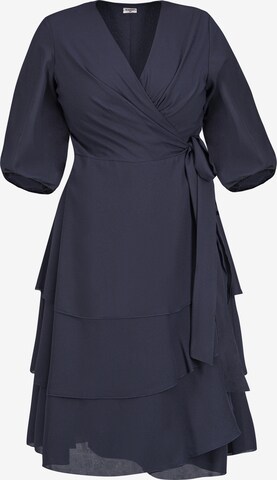 Karko Cocktail Dress ' NARCYZA ' in Blue: front