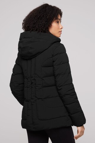 Soccx Puffer-Jacke mit abtrennbarer Kapuze in Schwarz