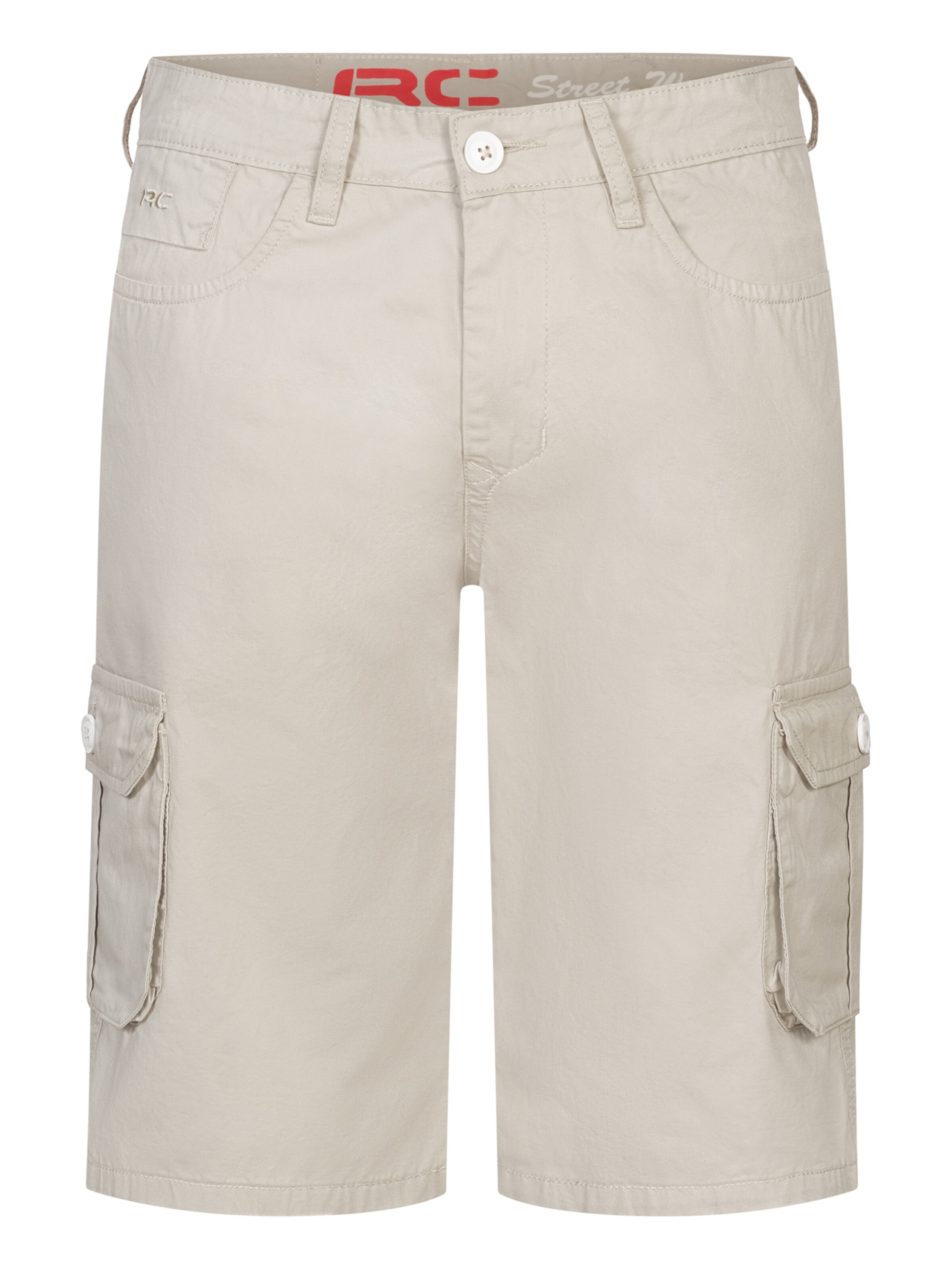 Rock Creek Regular Cargohose in Weiß: Vorderseite