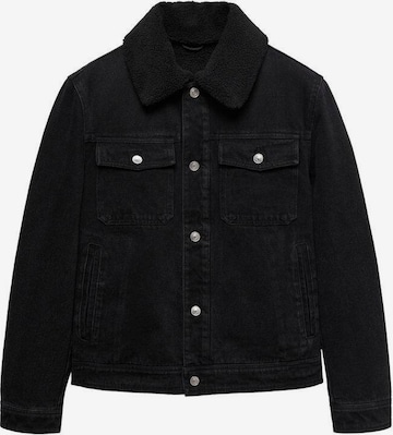 MANGO MAN Between-Season Jacket 'Wasp' in Black: front