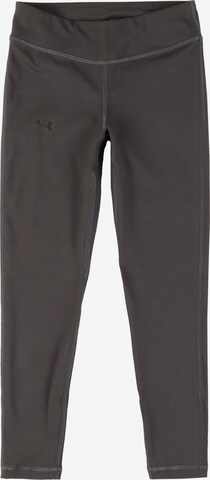 UNDER ARMOUR Skinny Workout Pants 'Motion' in Grey: front