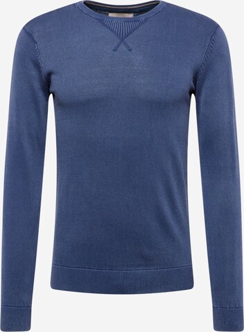 Pull-over BLEND en bleu : devant