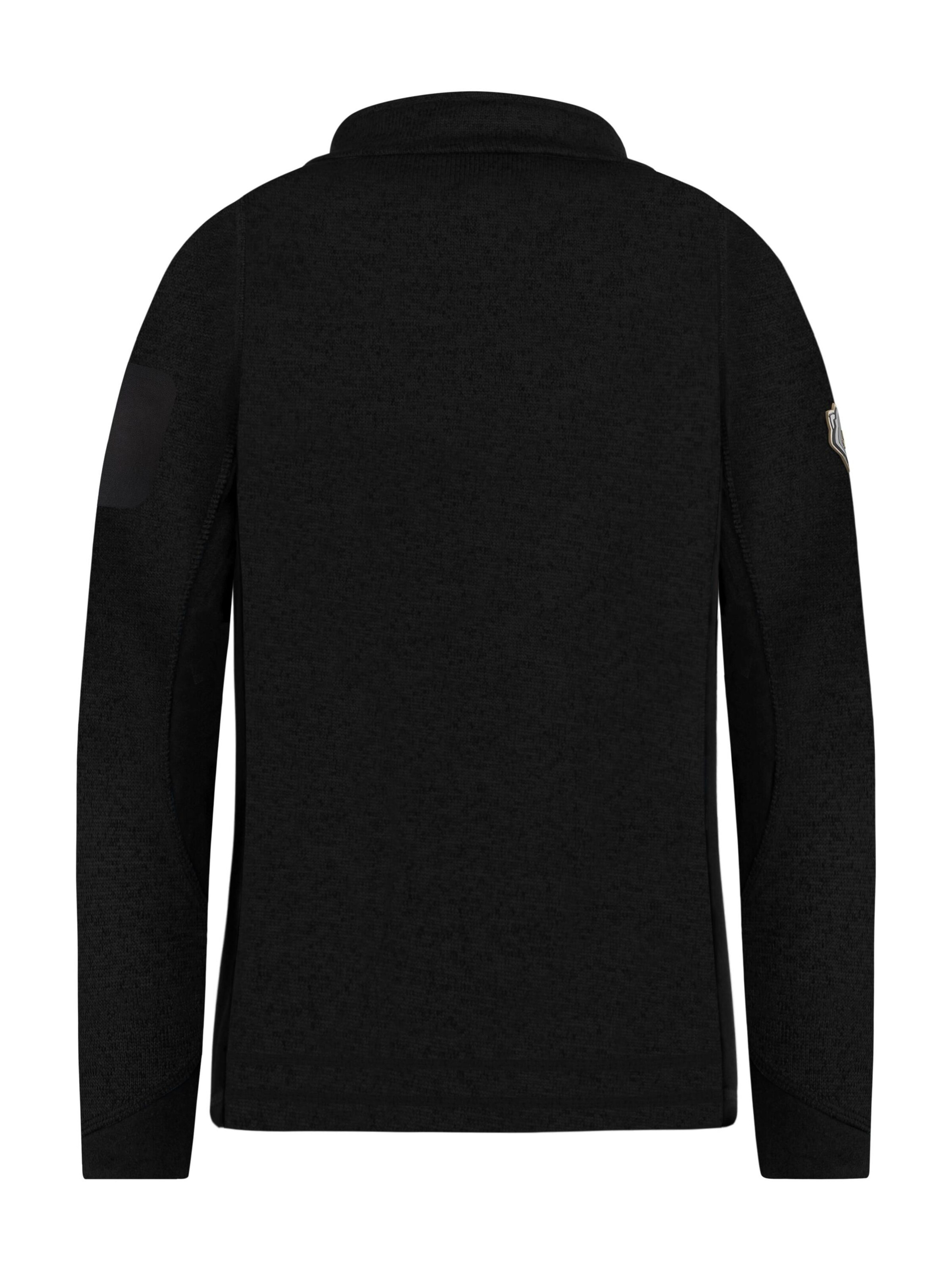 normani Funktionsfleecejacke in Schwarz