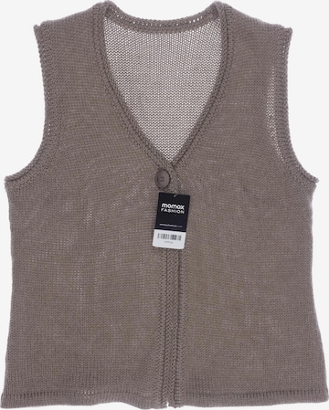 Peter Hahn Vest in M in Beige: front