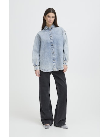 Pulz Blouse 'Atlee' in Blauw