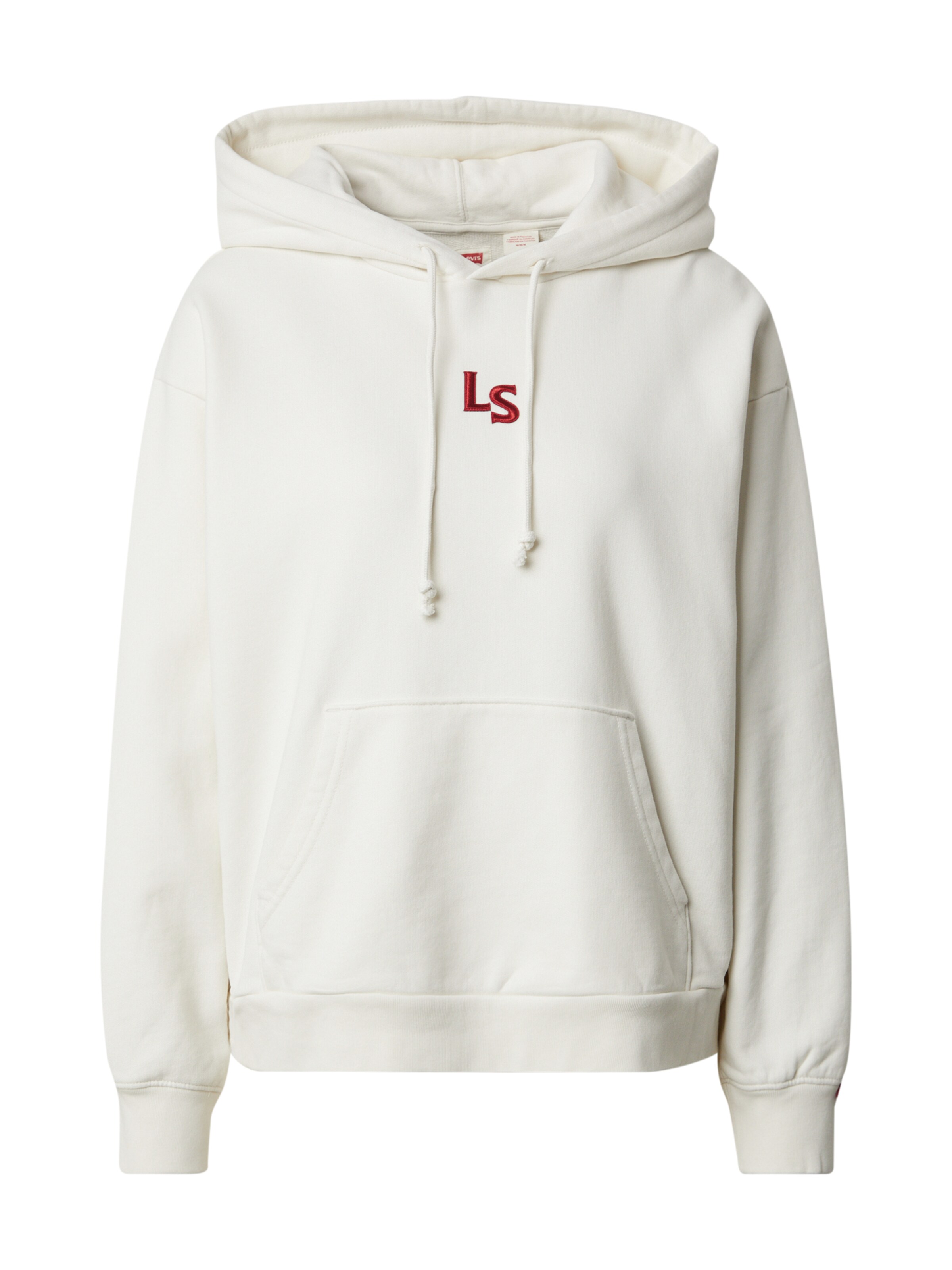 LEVI'S ® Sweatshirt in rot / weiß, Produktansicht