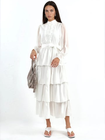 MSN Collection Obleka 'Maxi' | bela barva