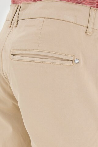 Casual Friday Regular Chino Pants 'TOROS' in Beige