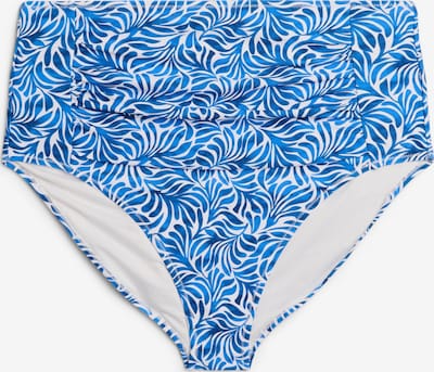 Bikinio kelnaitės 'Stella' iš Swim by Zizzi, spalva – mėlyna / azuro spalva / balta, Prekių apžvalga