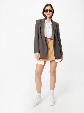 NEON & NYLON Skirt 'MINIMO' in Beige