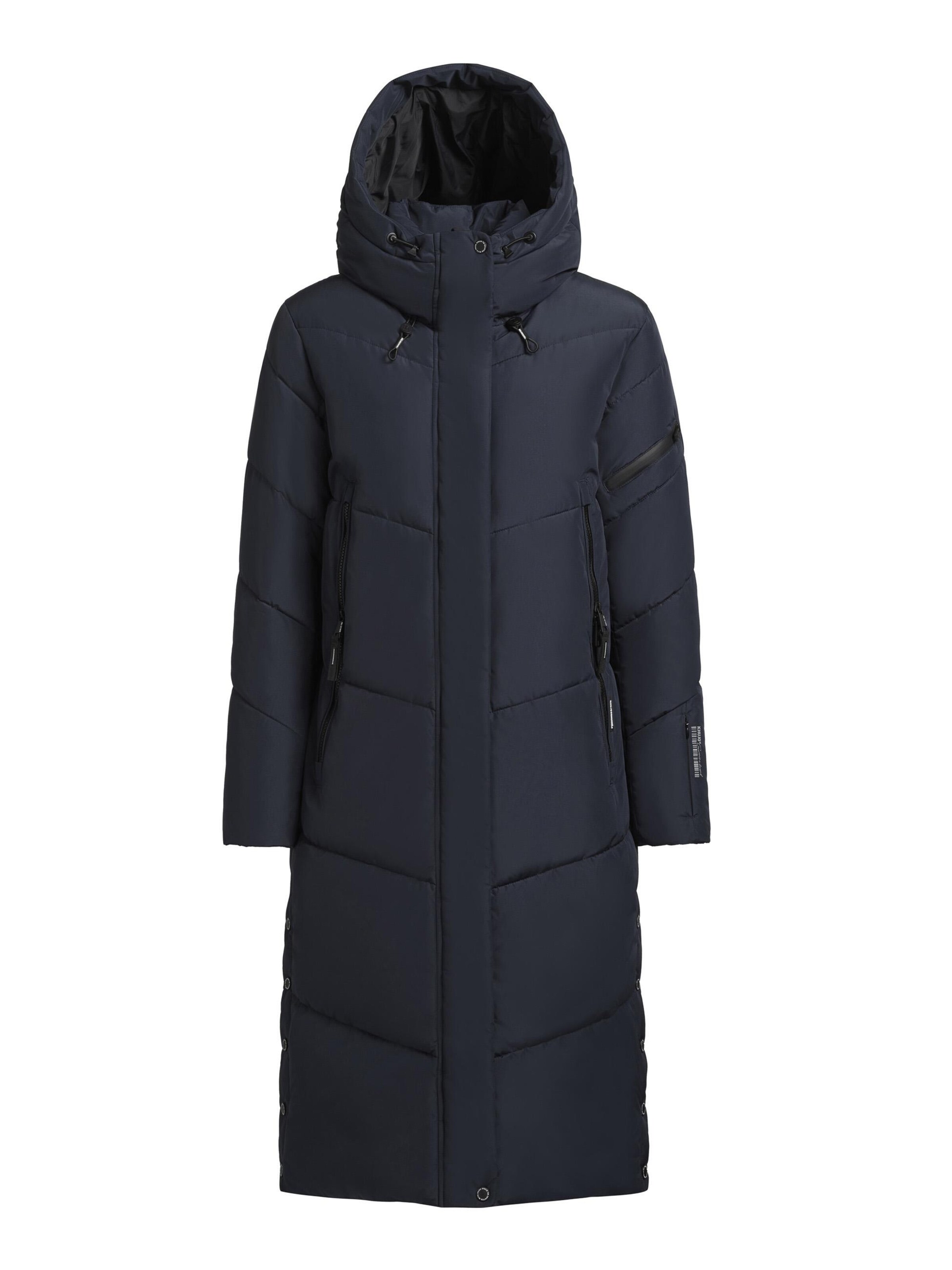 khujo Winter coat in Blue: front