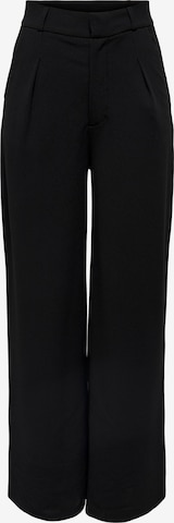 JDY Regular Pleat-front trousers 'Catia' in Black: front