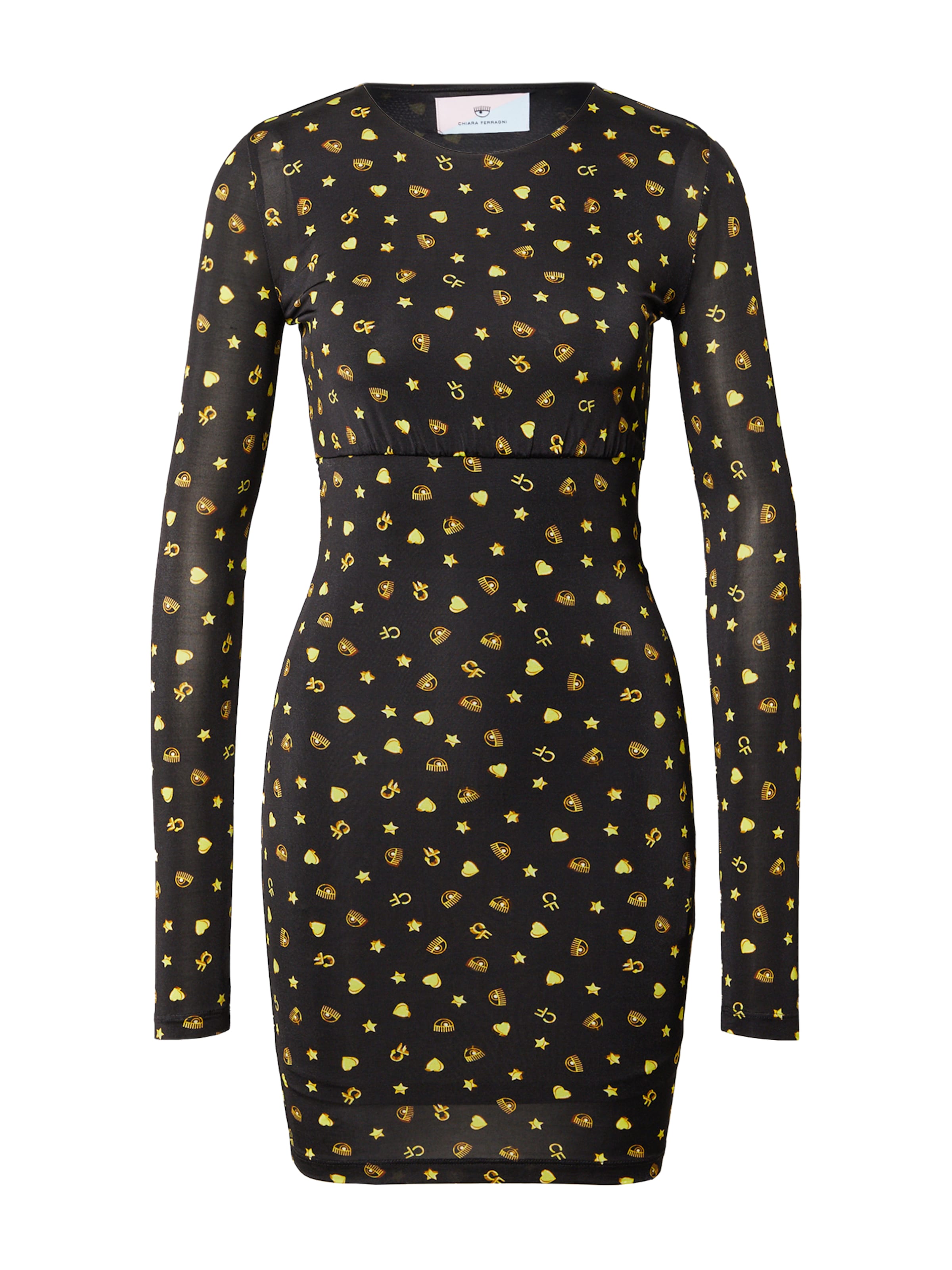 Robe 'VESTITI' Chiara Ferragni en noir : devant