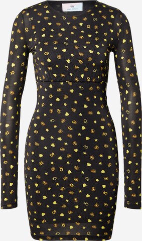 Chiara Ferragni Dress 'VESTITI' in Black: front