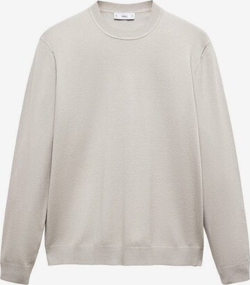 MANGO MAN Sweater 'Avena' in Grey: front