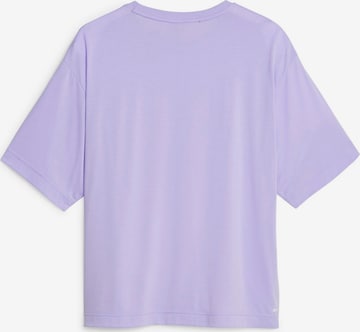 purpurinė PUMA Sportiniai marškinėliai