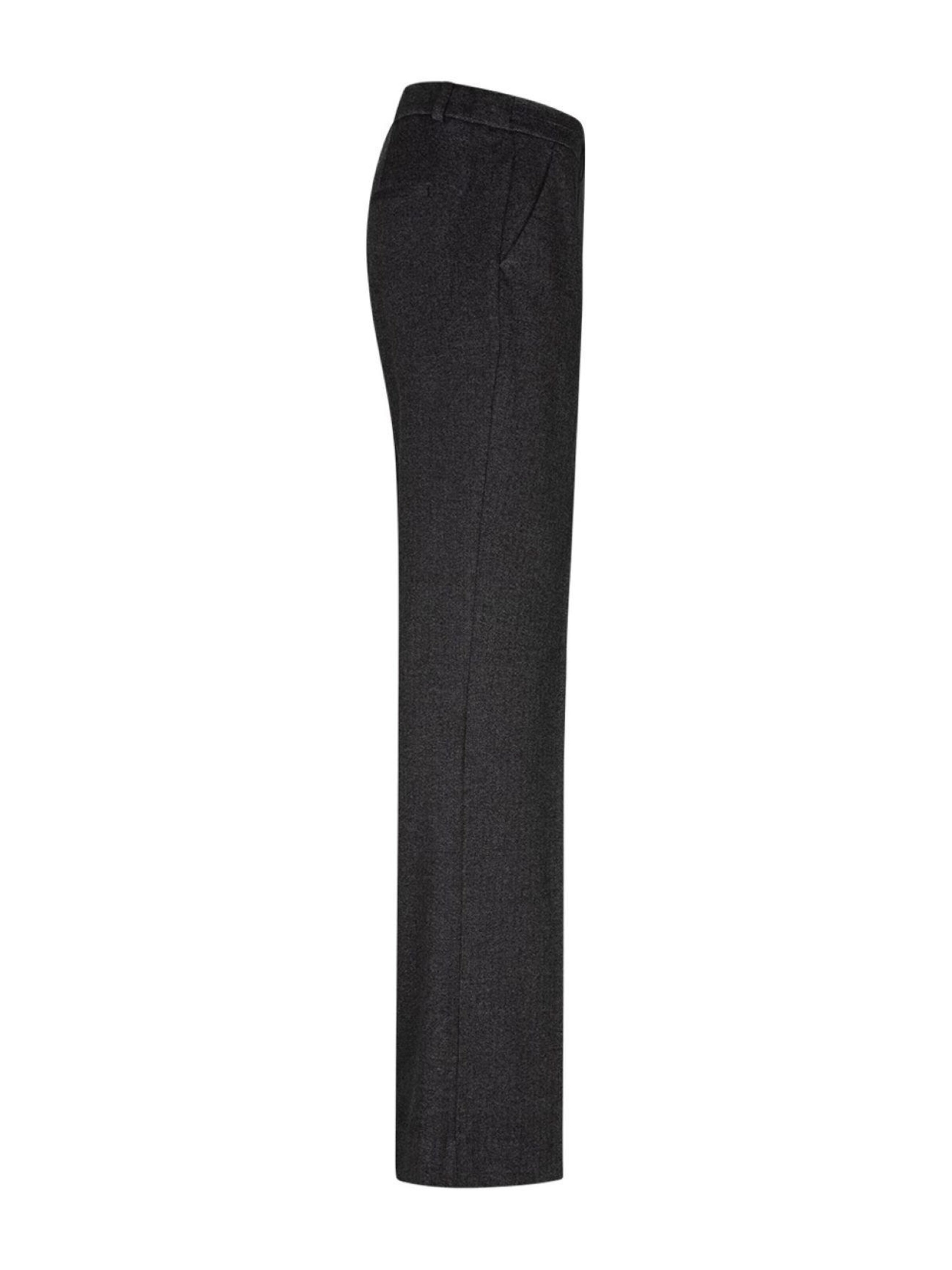 Red Button Trousers 'RB Claudette herringbone grey' in Grey
