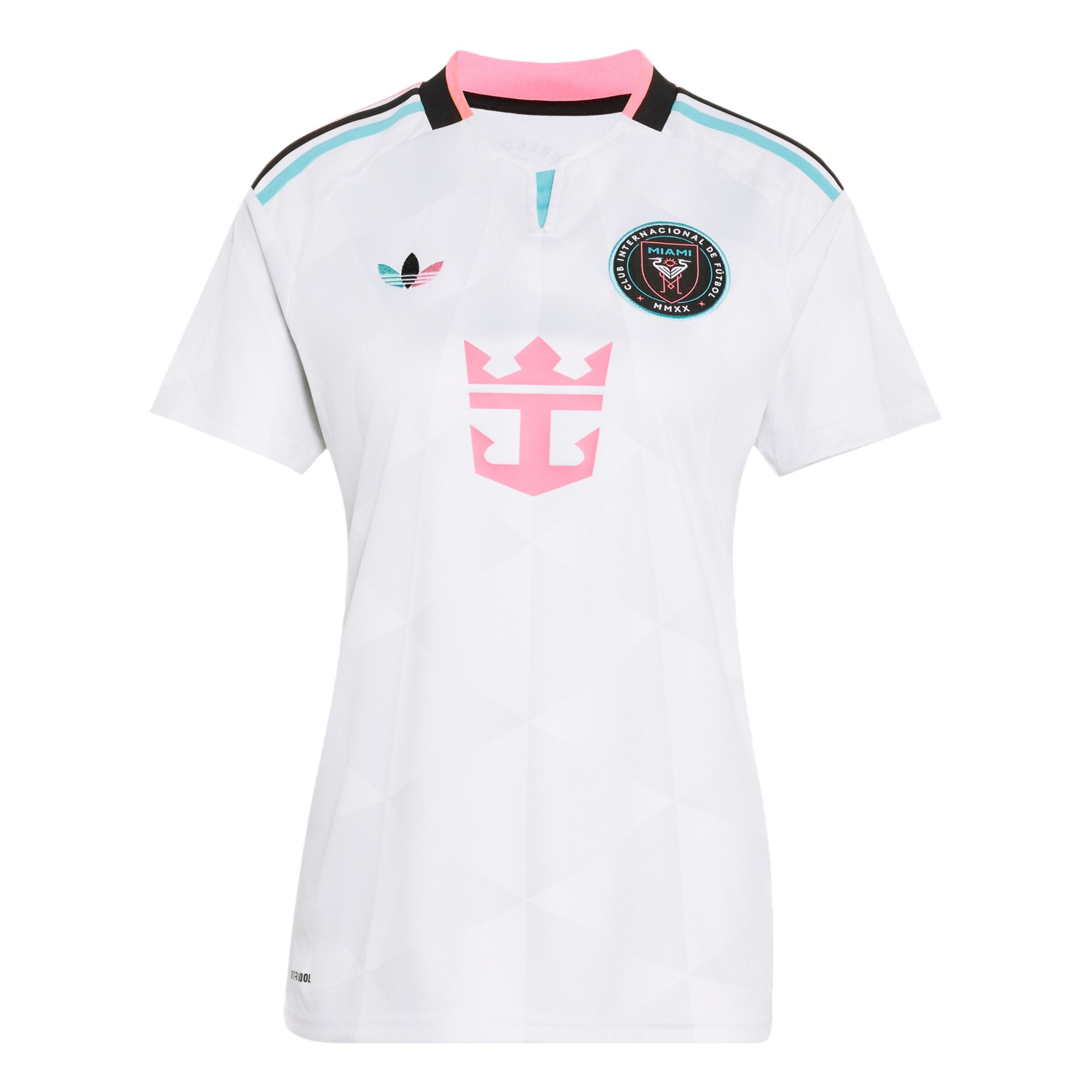 ADIDAS PERFORMANCE Trikot 'Inter Miami CF 2026 Messi' in S in türkis / rosa / weiß / offwhite, Produktansicht