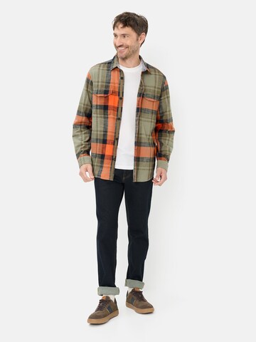 CAMEL ACTIVE Regular fit Button Up Shirt in Orange