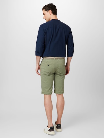 Slimfit Pantaloni eleganți 'Superflex' de la Lindbergh pe verde