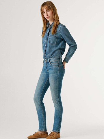 Pepe Jeans Slimfit Jeans 'Brooke' in Blau