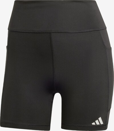 ADIDAS PERFORMANCE Pantalon de sport 'Own The Run' en noir / blanc, Vue avec produit