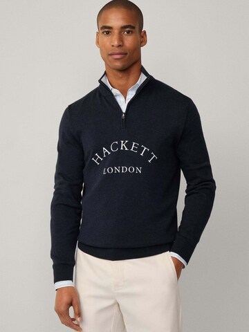 Hackett London Pullover 'Heritage' in Blau: Vorderseite