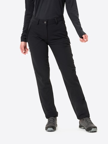 VAUDE Regular Outdoor Pants 'Strathcona P II' in Black: front