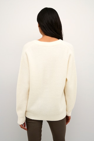 KAREN BY SIMONSEN Knit Cardigan 'Debbie' in Beige