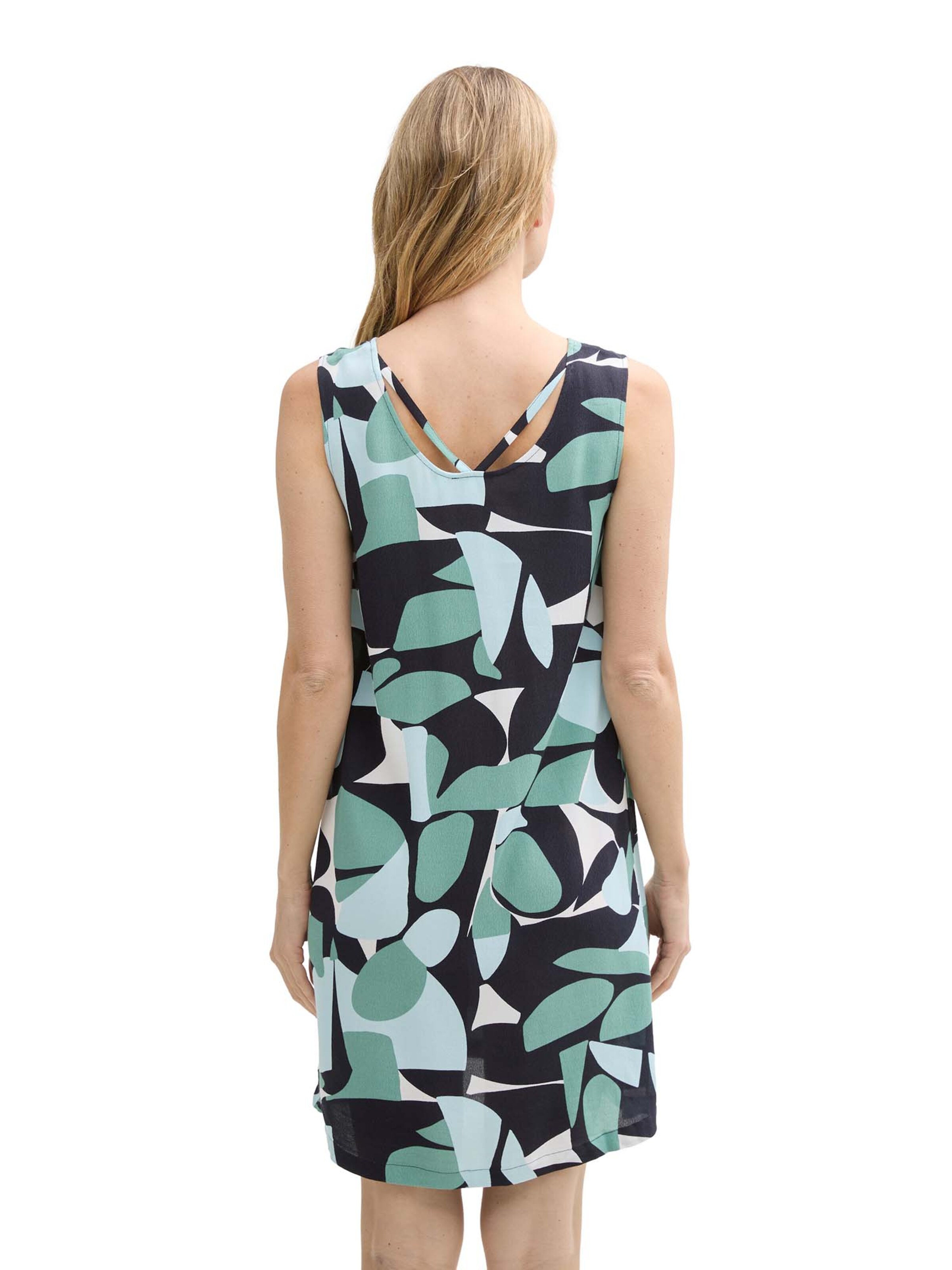 TOM TAILOR Kleid in Grün