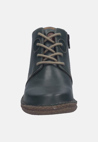 JOSEF SEIBEL Lace-up bootie 'NEELE 46' in Green