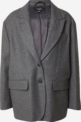 Weekend Max Mara - Blazer 'ADDURRE' em cinzento: frente