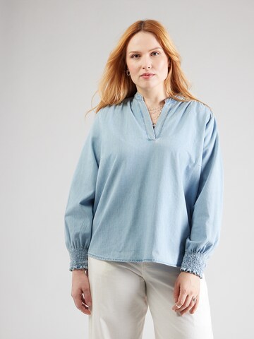 mėlyna ONLY Carmakoma Palaidinė 'CARMETTA': priekis