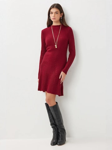 Robes en maille Hiccup en rouge