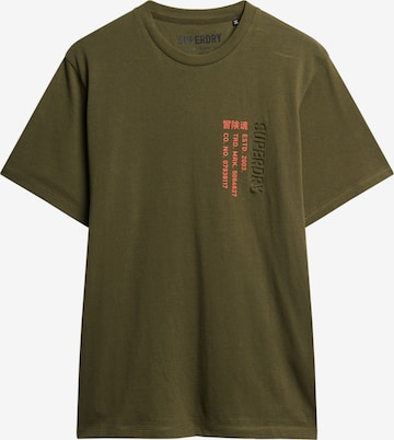 Superdry T-Shirt in Grün: Vorderseite
