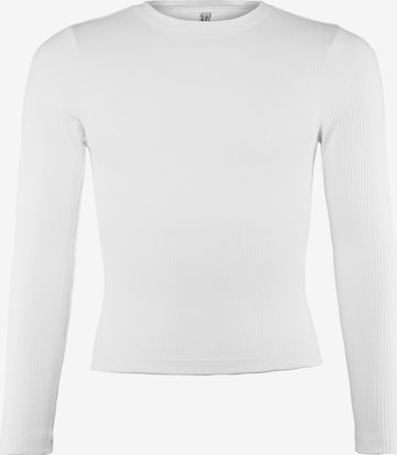 BLUE EFFECT Bluser & t-shirts 'Girls Boxy Longsleeve' i hvid: forside