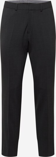 Pantaloni cu dungă s.Oliver BLACK LABEL pe gri fumuriu / negru, Vizualizare produs