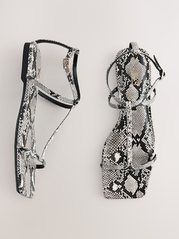 Next - Sandalias con hebilla 'Forever Comfort' en gris