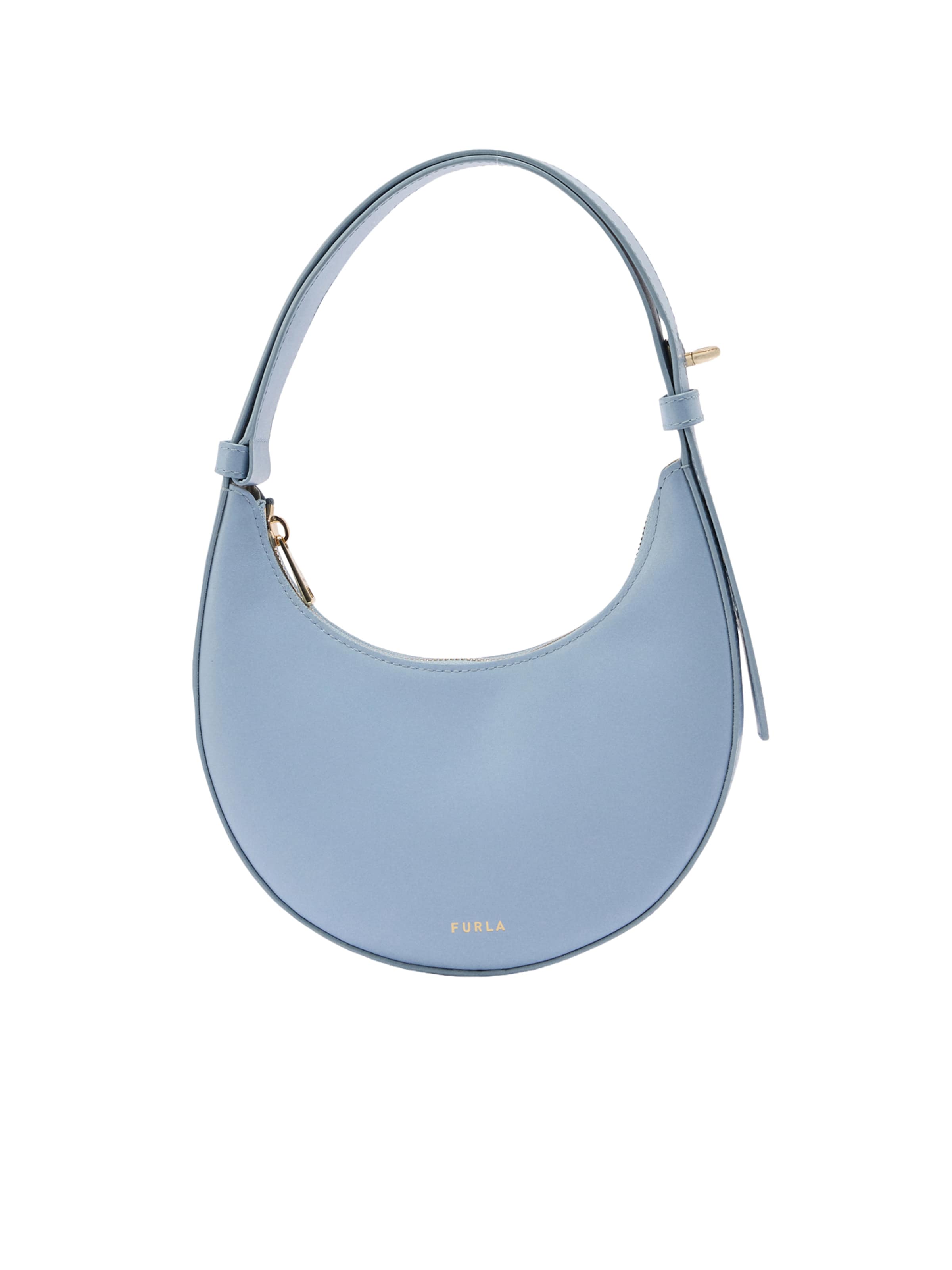 FURLA - Bolso de hombro 'Delizia' en azul: frente